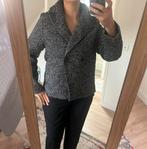 Jas H&M, Ophalen of Verzenden, Zo goed als nieuw, Zwart