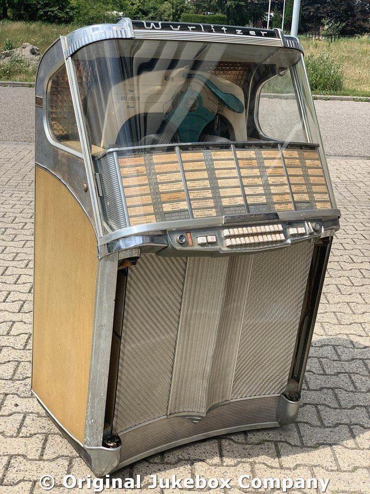 JUKEBOX: Wurlitzer 1900 in mooie originele staat, Verzamelen, Automaten | Jukeboxen, Gebruikt, Wurlitzer, 1950 tot 1960, Ophalen