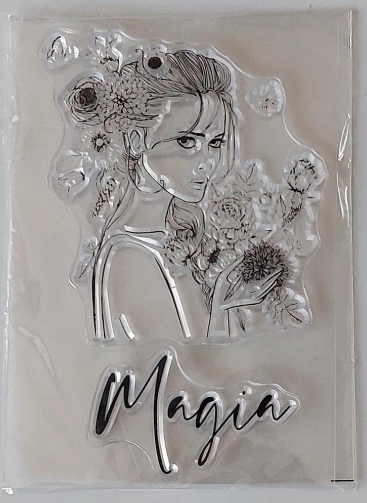 st. wegens inkrimpen hobby 2 GIRL FACE stempels (3), Hobby en Vrije tijd, Stempelen, Nieuw, Clearstamp, Verzenden