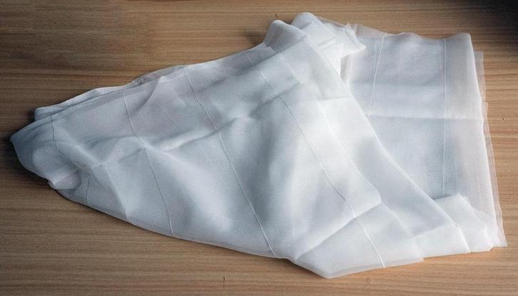 Grote partij vitrage stof NIEUW, Huis en Inrichting, Stoffering | Gordijnen en Lamellen, Nieuw, 150 tot 200 cm, 150 tot 200 cm