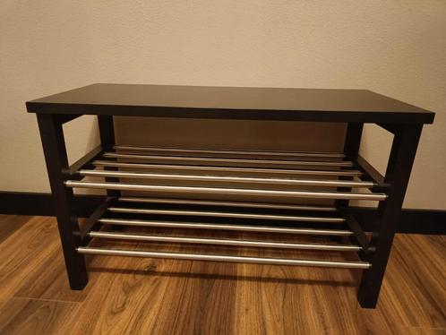 Schoenenrek - Zwart - Wegens Verhuizing Snel Ophalen, Huis en Inrichting, Kasten | Schoenenrekken, Gebruikt, Ophalen
