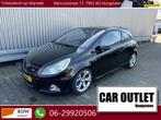 Opel Corsa 1.6-16V T OPC Half Leer, Clima, Multimedia, Recar, Auto's, Gebruikt, Zwart, Leder en Stof, Zwart
