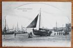 Antiek: Scheveningen Strand, oude vissersboten / bomschuiten, Verzenden, Voor 1920, Zuid-Holland