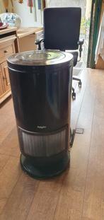 Bruin , pelgrim met thermostaat en 16 res glasjes ., Huis en Inrichting, Kachels, Ophalen, Gebruikt, Gas, Gaskachel