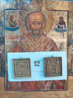 2 Bronzen Ikonen Lot 12, Verzenden