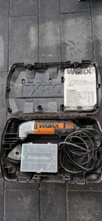 Worx  Multitool in Koffer met Accessoires, Ophalen of Verzenden, Gebruikt