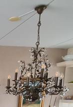 Rustieke Kroonluchter Leclerq en Bouman Elegance, Huis en Inrichting, Lampen | Kroonluchters, Ophalen, Zo goed als nieuw, Glas