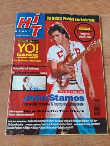 Hitkrant 1990 John Stamos Madonna Stones NKOTB Bob Marley beschikbaar voor biedingen