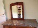 spiegel, brocante, Huis en Inrichting, Woonaccessoires | Spiegels, Ophalen, Rechthoekig, Minder dan 50 cm, Minder dan 100 cm
