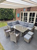 Lounge / tuinset (Altijd onder afdak gestaan !), Ophalen, Gebruikt, Wicker, Bank