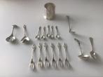 Antieke suiker schep en roomschep zilver, plus diversen verz, Ophalen of Verzenden, Zilver