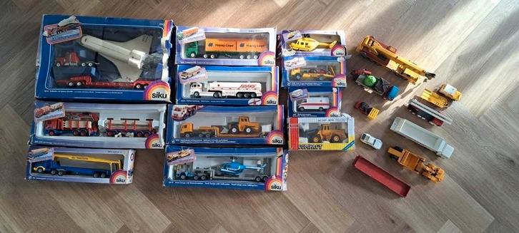 Siku Vrachtwagen Collectie 1:55, Kinderen en Baby's, Speelgoed | Overig, Gebruikt, Jongen of Meisje, Ophalen of Verzenden