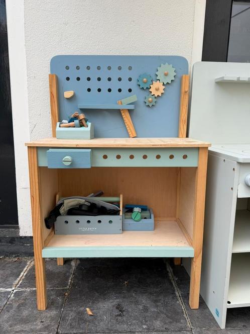 Klustafel little dutch, Kinderen en Baby's, Speelgoed | Houten speelgoed, Gebruikt, Overige typen, Ophalen of Verzenden