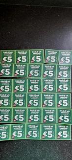 Dagje uit voucher plus 30 stuks, Hobby en Vrije tijd, Spaarzegeltjes, Ophalen, Zegels, Bonnen of Punten