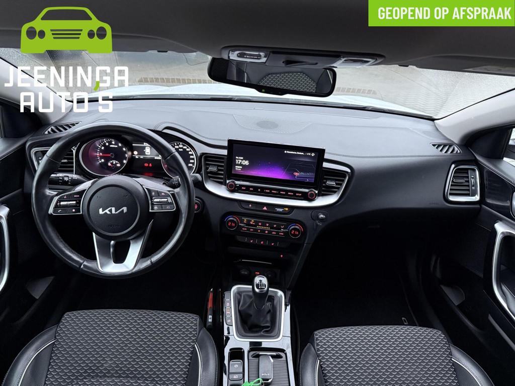 Kia Ceed Sportswagon 1.5 T-GDi DynamicPlusLineCamera|Stuur e, Voorwielaandrijving, Stof, Gebruikt, Wit