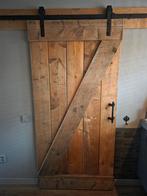 Loftdeur steigerhout, Ophalen, Gebruikt, Minder dan 80 cm, Binnendeur