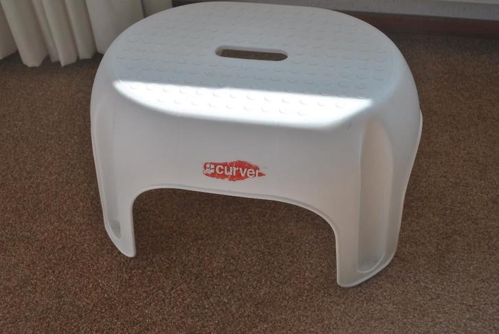 Opstapkruk, Curver, Huis en Inrichting, Krukjes, Gebruikt, Kunststof, Ophalen