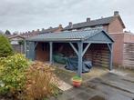 Carport met vaste schuur, Ophalen, Gebruikt, 3 ramen of meer, Schuur