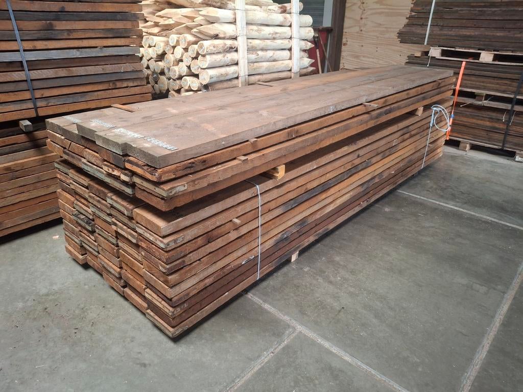 Dikke steigerplanken steigerhout 5cm, Tuin en Terras, Ophalen