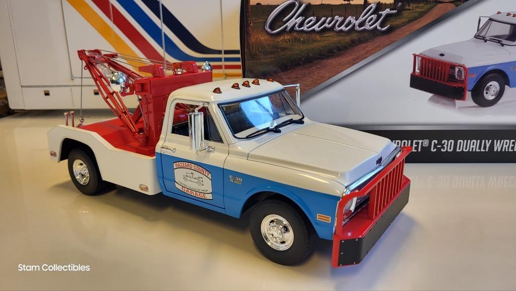 Greenlight Chevrolet C-30 350 Dukes of Hazzard Cooter, Hobby en Vrije tijd, Modelauto's | 1:18, Overige merken, Auto, Nieuw, Ophalen of Verzenden