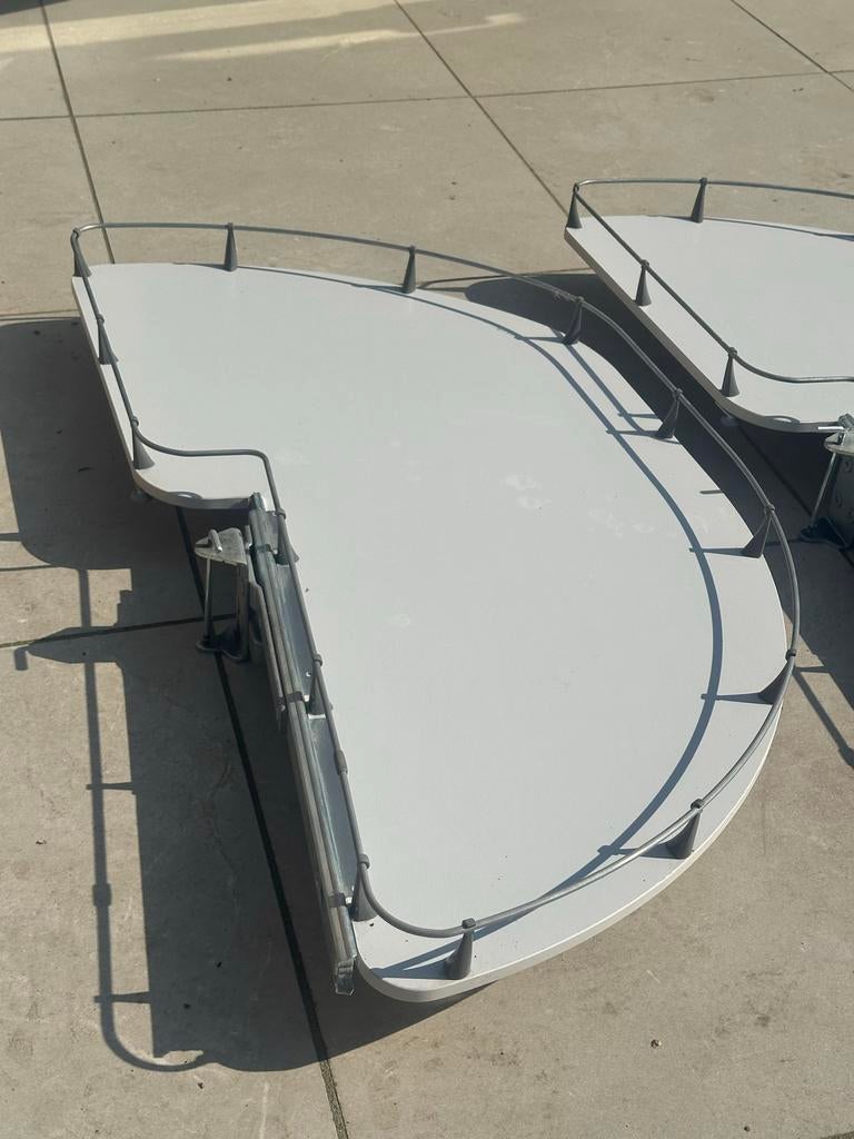 Hoeklade uittrekbaar IKEA keukenkast Rationell, Huis en Inrichting, Ophalen, Gebruikt, 100 tot 150 cm, Wit