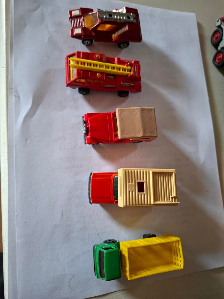 Matchbox Superfast Collectie (5 stuks) - Nette Staat, Ophalen of Verzenden, Gebruikt, Auto