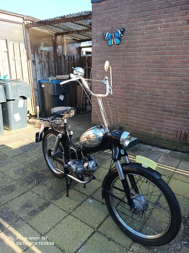 Tomos 2L uit 1973 in goede staat - Start, rijdt en remt goed, Fietsen en Brommers, Brommers | Tomos, Ophalen