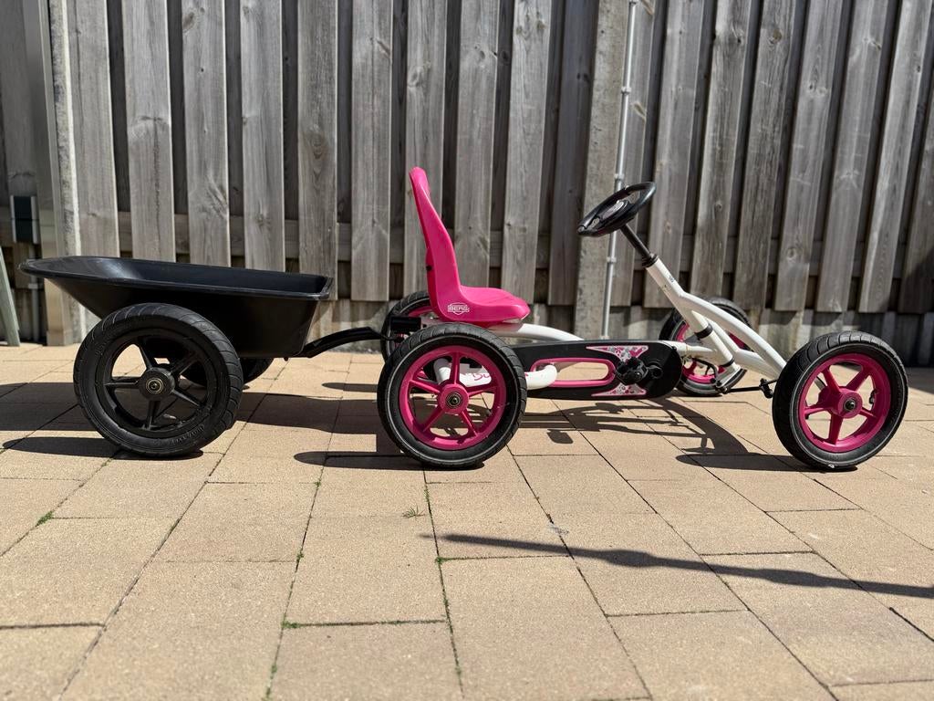 Berg Buddy skelter met aanhanger, Ophalen, Gebruikt, Berg, Met kar of aanhanger