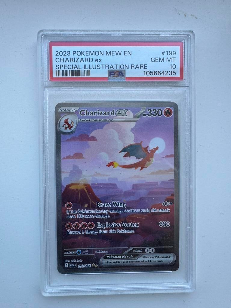 Charizard ex (MEW 199), Ophalen of Verzenden, Nieuw