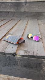 Solaris SFA 004 Zonnebril - Mat Zwart met spiegelglazen, Overige merken, Zonnebril, Zwart, Nieuw