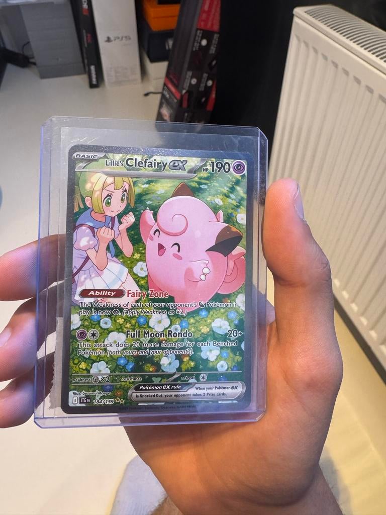 Lillie's Clefairy ex (SIR) #184 Pokémon kaart, Hobby en Vrije tijd, Verzamelkaartspellen | Pokémon, Ophalen, Zo goed als nieuw