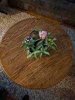 Salontafel, 50 tot 100 cm, Minder dan 50 cm, Eikenhout, Rond