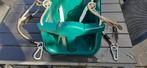 Baby schommel luxe KBT-PP-groen, Kinderen en Baby's, Speelgoed | Buiten | Speeltoestellen, Ophalen, Zo goed als nieuw, Schommel