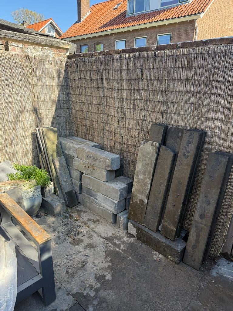Stenen voor in de tuin, gratis af te halen, Tuin en Terras, Gebruikt, Overige typen, Ophalen of Verzenden, Minder dan 5 m²