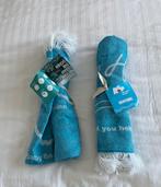 Twee mooie strad doeken, Ophalen of Verzenden, Nieuw, Complete sauna