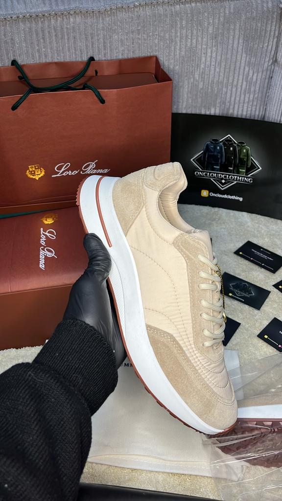 Loro piana weekend walk beige, Kleding | Heren, Schoenen, Zo goed als nieuw, Overige typen, Bruin, Ophalen of Verzenden