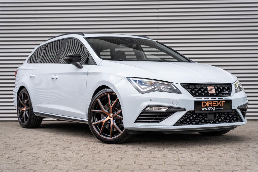 SEAT Leon ST 2.0 TSI CUPRA 4DRIVE DYNAMIC GREY PANO BEATS, Voorwielaandrijving, 15 km/l, Gebruikt, Zwart