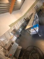 Complete RVS Horecakeuken met vaatwasser en koeling, Huis en Inrichting, Keuken | Complete keukens, Ophalen, Gebruikt, Overige typen