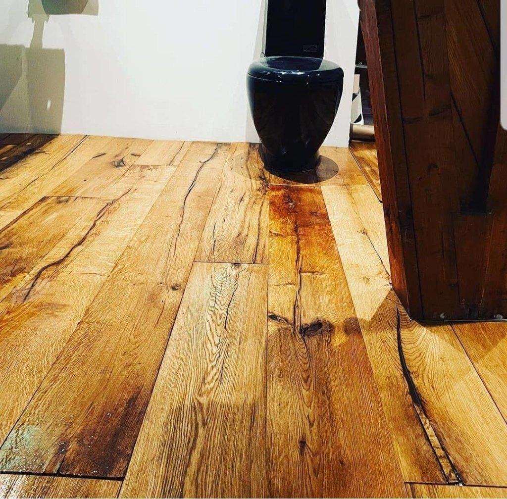 RESTPARTIJ; 91M2 ANTIEK VEROUDERDE EIKEN VLOER!, Ophalen, Nieuw, 75 m² of meer, Parket