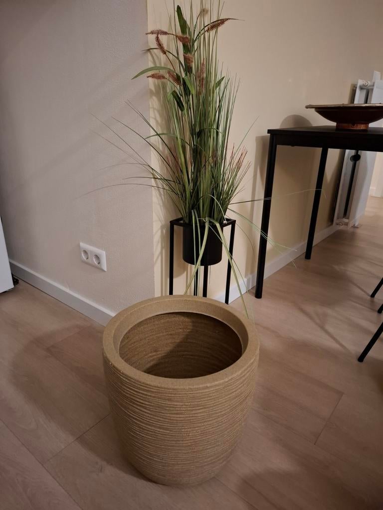 Mooie gerecyclede lichtgewicht bloempot, Tuin en Terras, Bloempotten, Ophalen