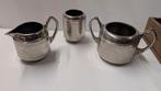 Daalderop Melkkan en Suikerpot Set, Ophalen of Verzenden, Zilver