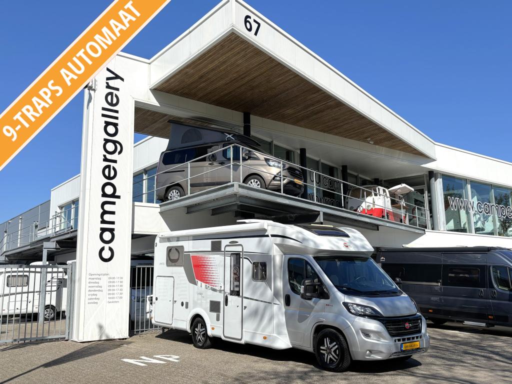 Bürstner Lyseo 727 Time Limited 9T AUT ENKELE BEDDEN HEFBED, Caravans en Kamperen, Automaat, Fiat, 7 tot 8 meter, Bedrijf