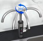 Kokend waterkraan zonder boiler, Huis en Inrichting, Ophalen, Wit, Hoekkeuken, Met kookeiland