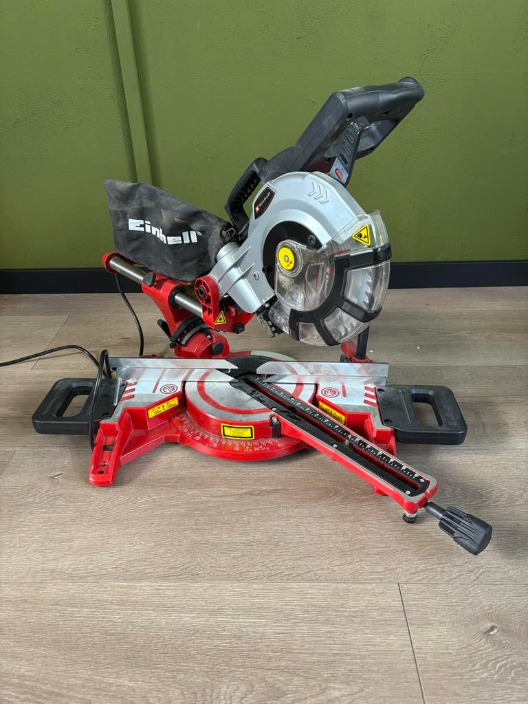 Einhell afkortzaag TC-SM 2131 dual, Ophalen, Gebruikt, Afkortzaag, 30 tot 70 mm