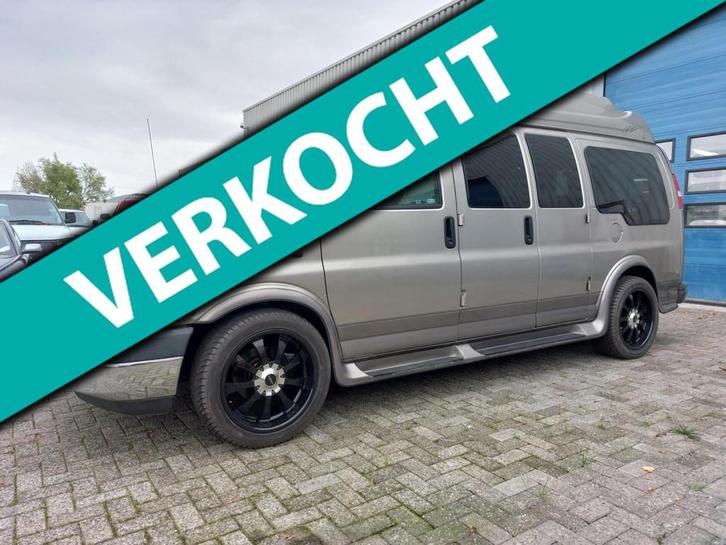 Chevrolet Chevy Van -Chevy -Van ACTIE ! NU MET 1 JAAR GRATIS, Auto's, Chevrolet, Te koop, Chevy Van, ABS, Achteruitrijcamera, Airbags