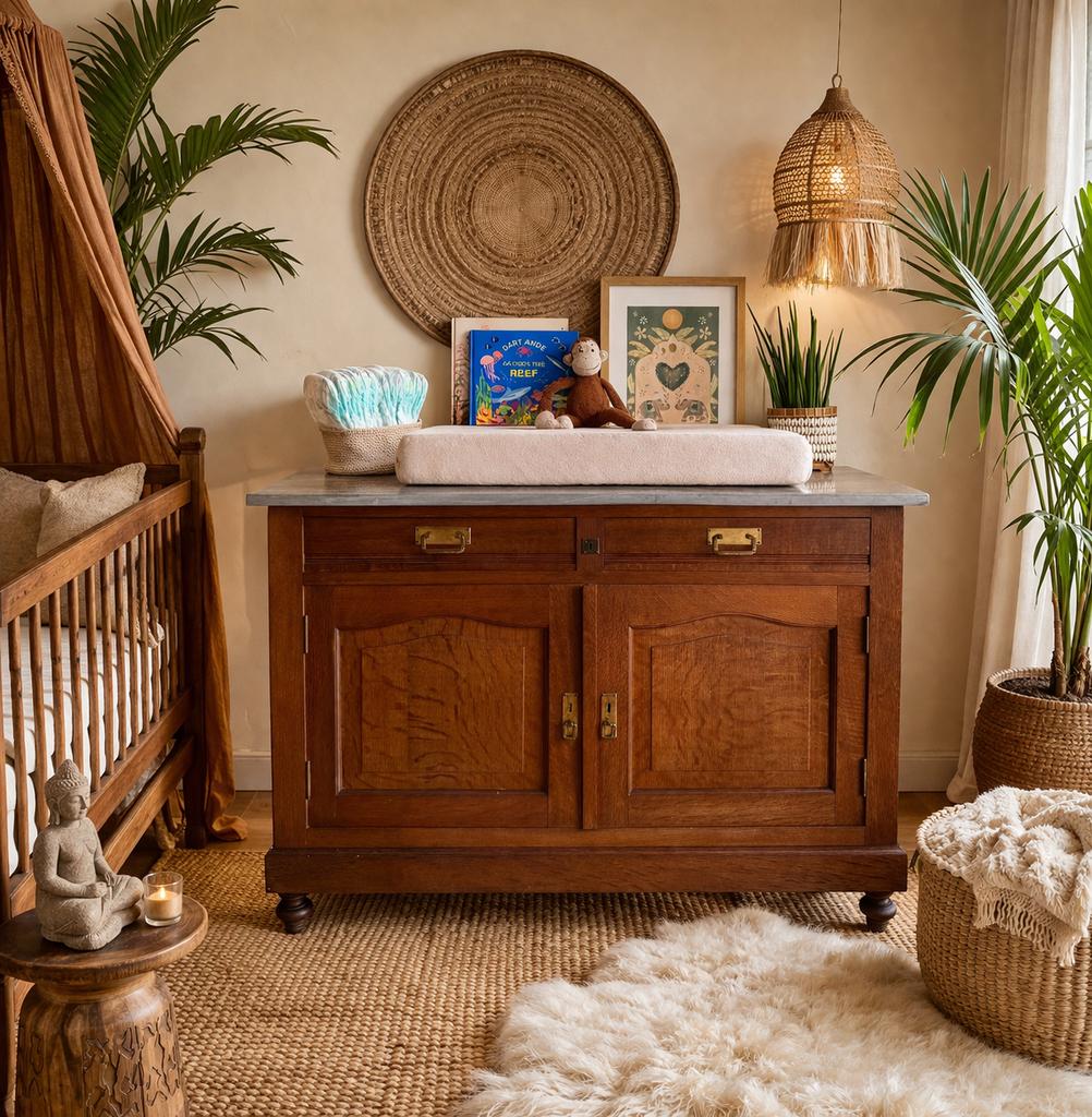 Antieke commode marmer, Ophalen, Zo goed als nieuw, 50 tot 75 cm, 100 tot 150 cm