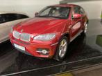 Autoart zonder doos BMW X6 Bordeaux Rood Schaalmodel 1:18, Ophalen of Verzenden, Gebruikt, Auto, Autoart