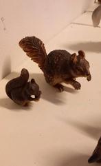 Speelgoed eekhoorns, Ophalen of Verzenden, Zo goed als nieuw, Wild dier, Beeldje of Figuurtje