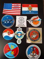 Luchtmacht en politiestickers, Ophalen of Verzenden, Patch, Badge of Embleem