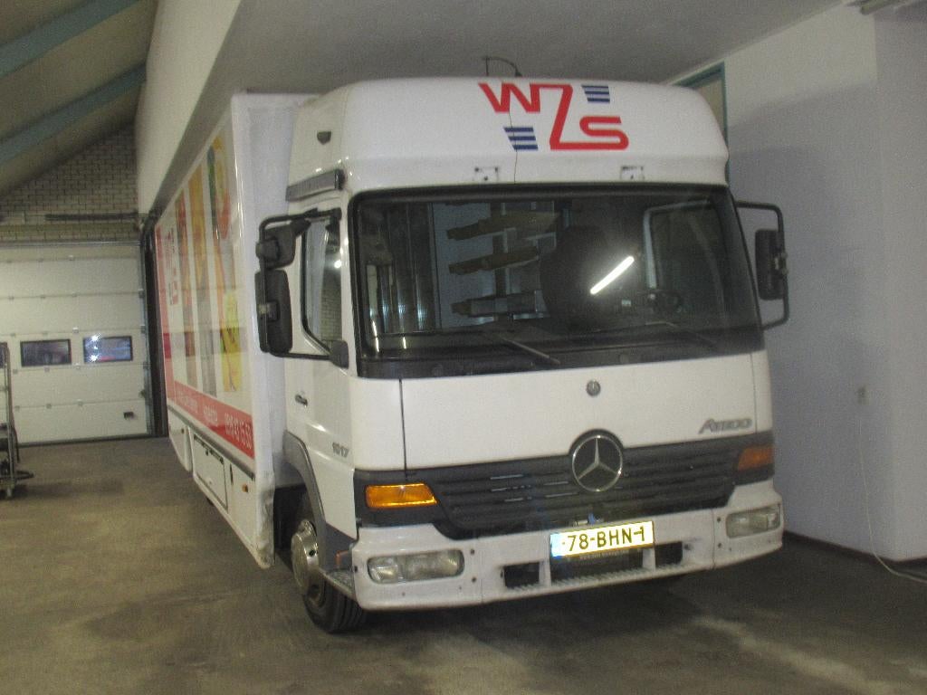 Mercedes ATEGO, Ophalen